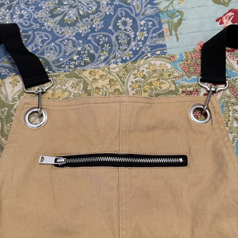 Love Tree street overalls with elastic bottoms. Size large, fits 8/10. Worn 1x.